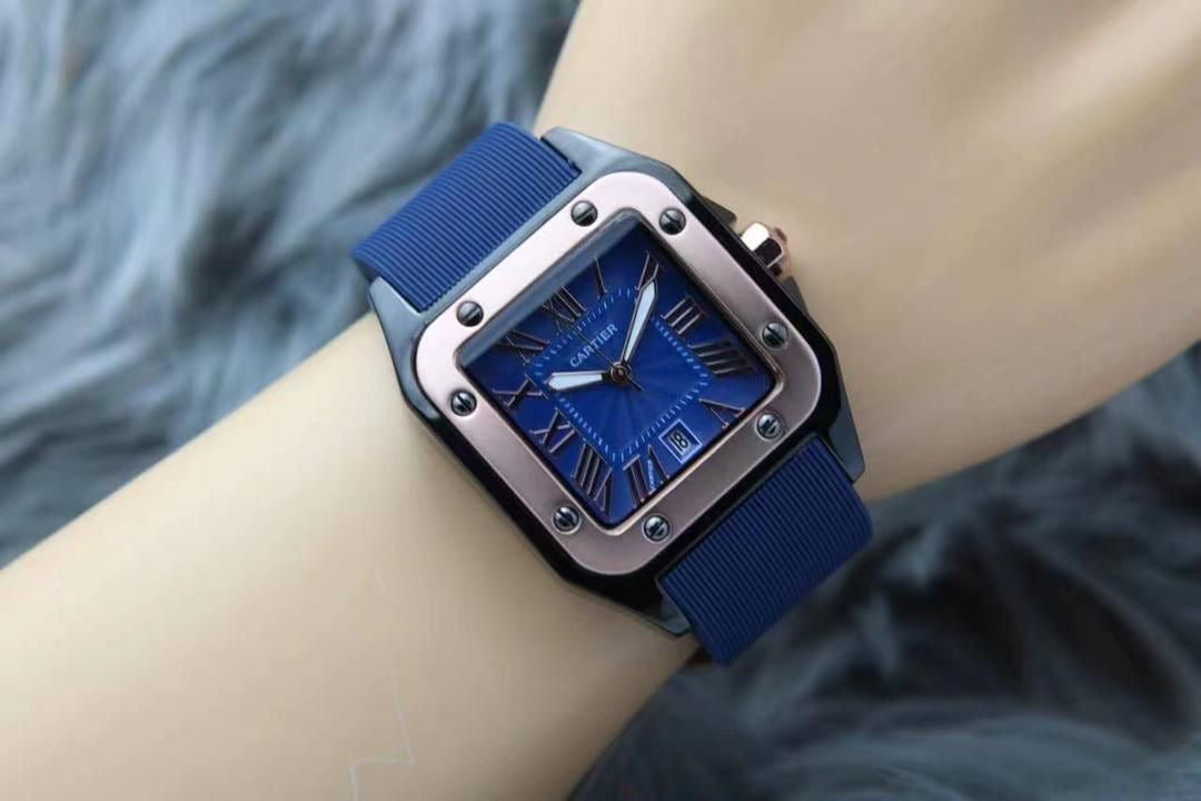 Cartier unisex rubber watch