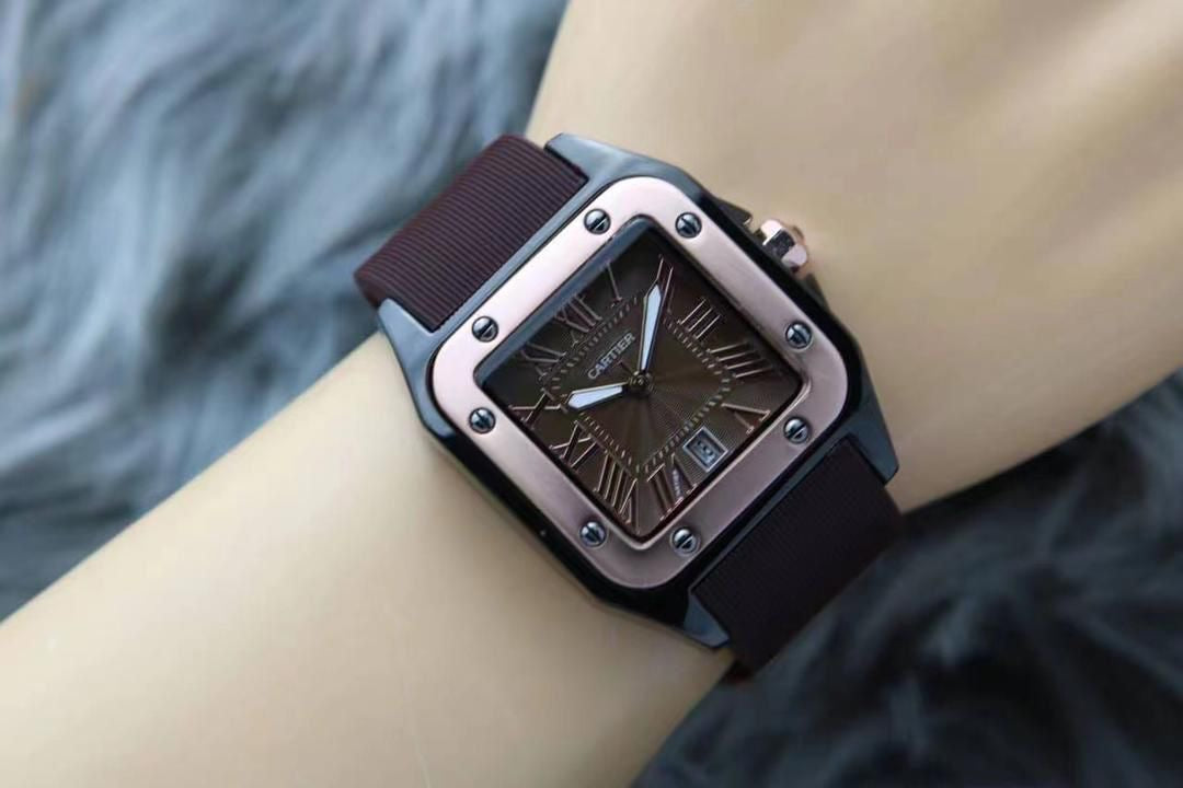 Cartier unisex rubber watch