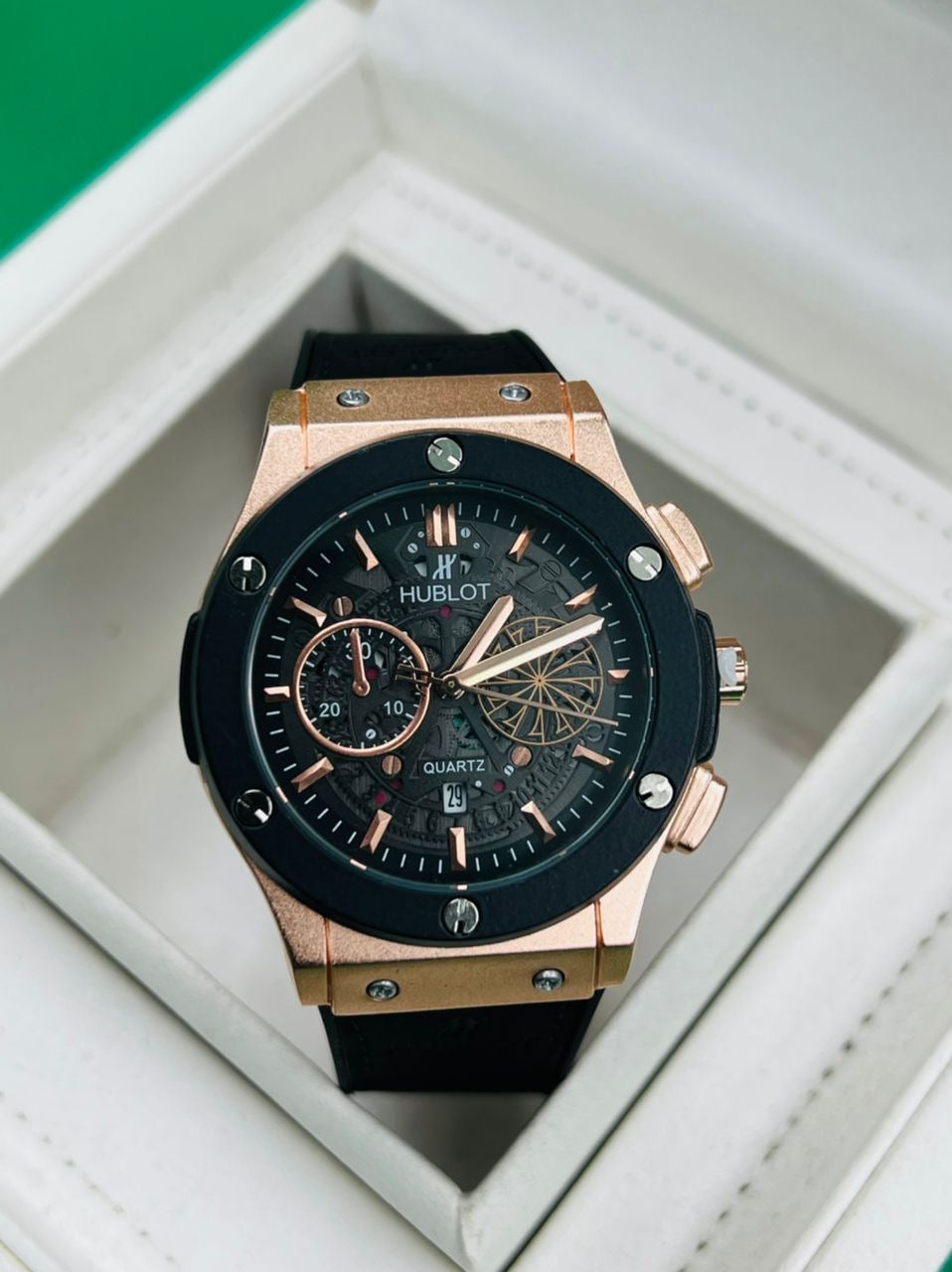 Hublot Leather Watch