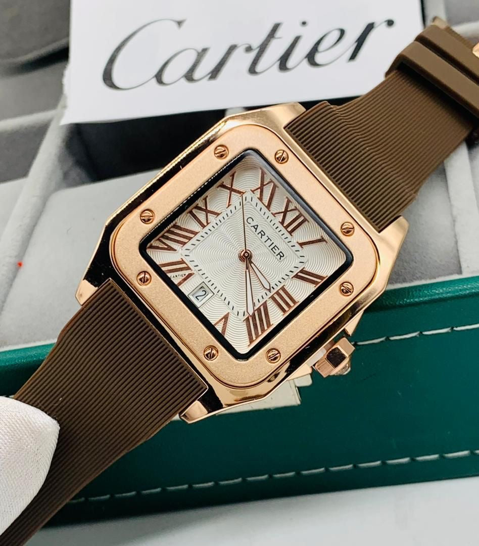 Cartier unisex rubber watch