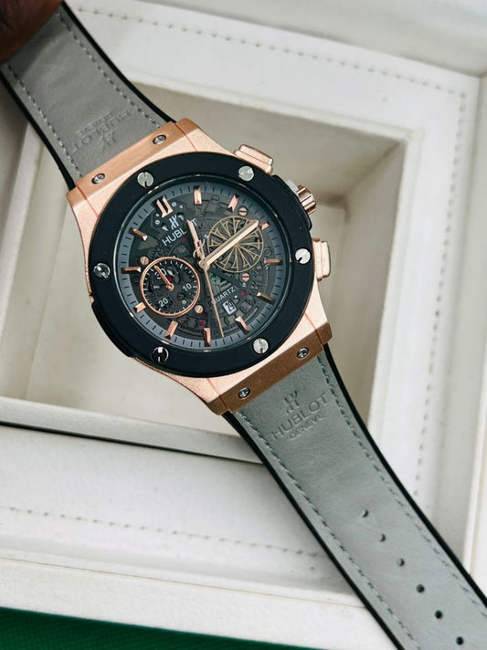 Hublot Leather Watch