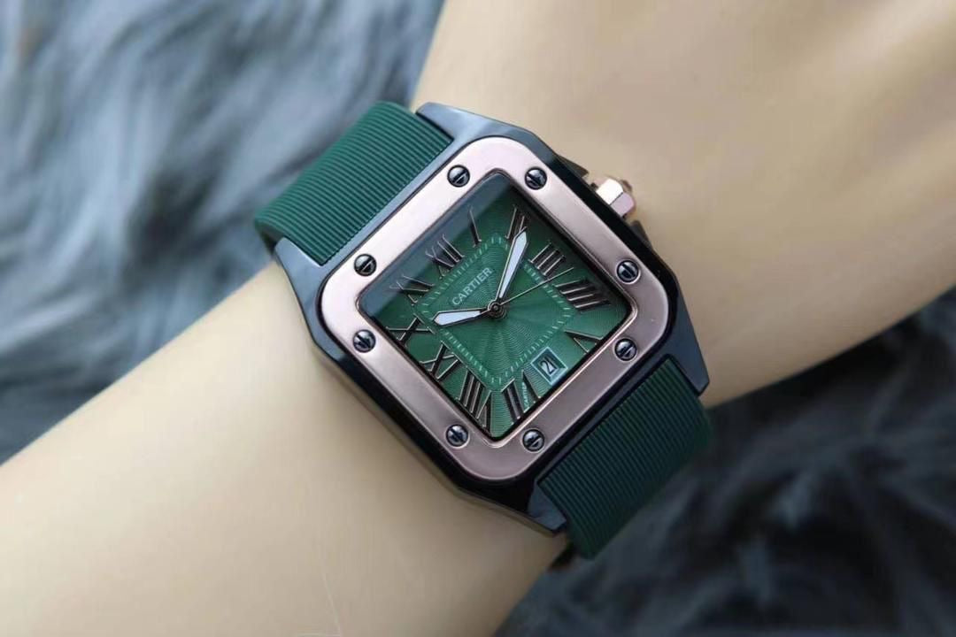 Cartier unisex rubber watch